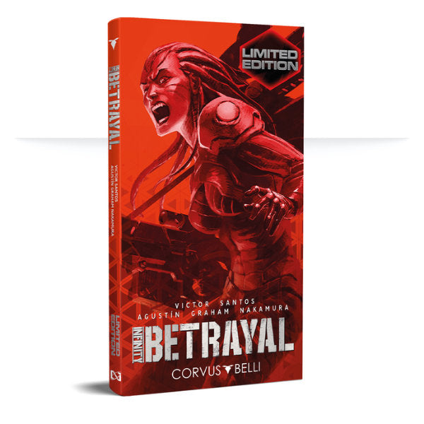 Infinity Betrayal Graphic Novel Limited Edition with Figure