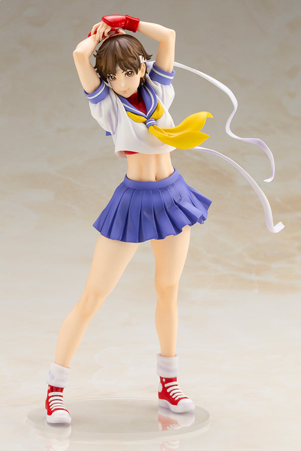 Sakura Round 2 Street Fighter Kotobukiya Bishoujo Statue