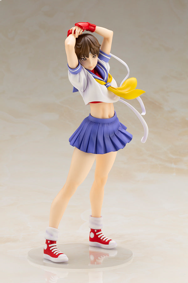 Sakura Round 2 Street Fighter Kotobukiya Bishoujo Statue