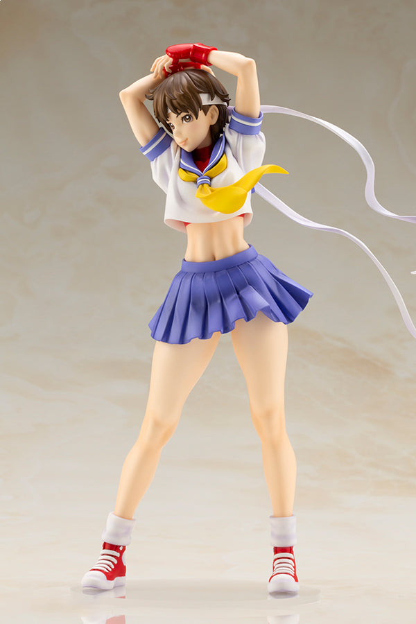 Sakura Round 2 Street Fighter Kotobukiya Bishoujo Statue