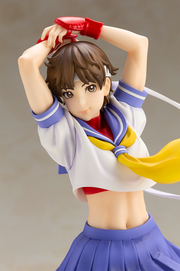 Sakura Round 2 Street Fighter Kotobukiya Bishoujo Statue