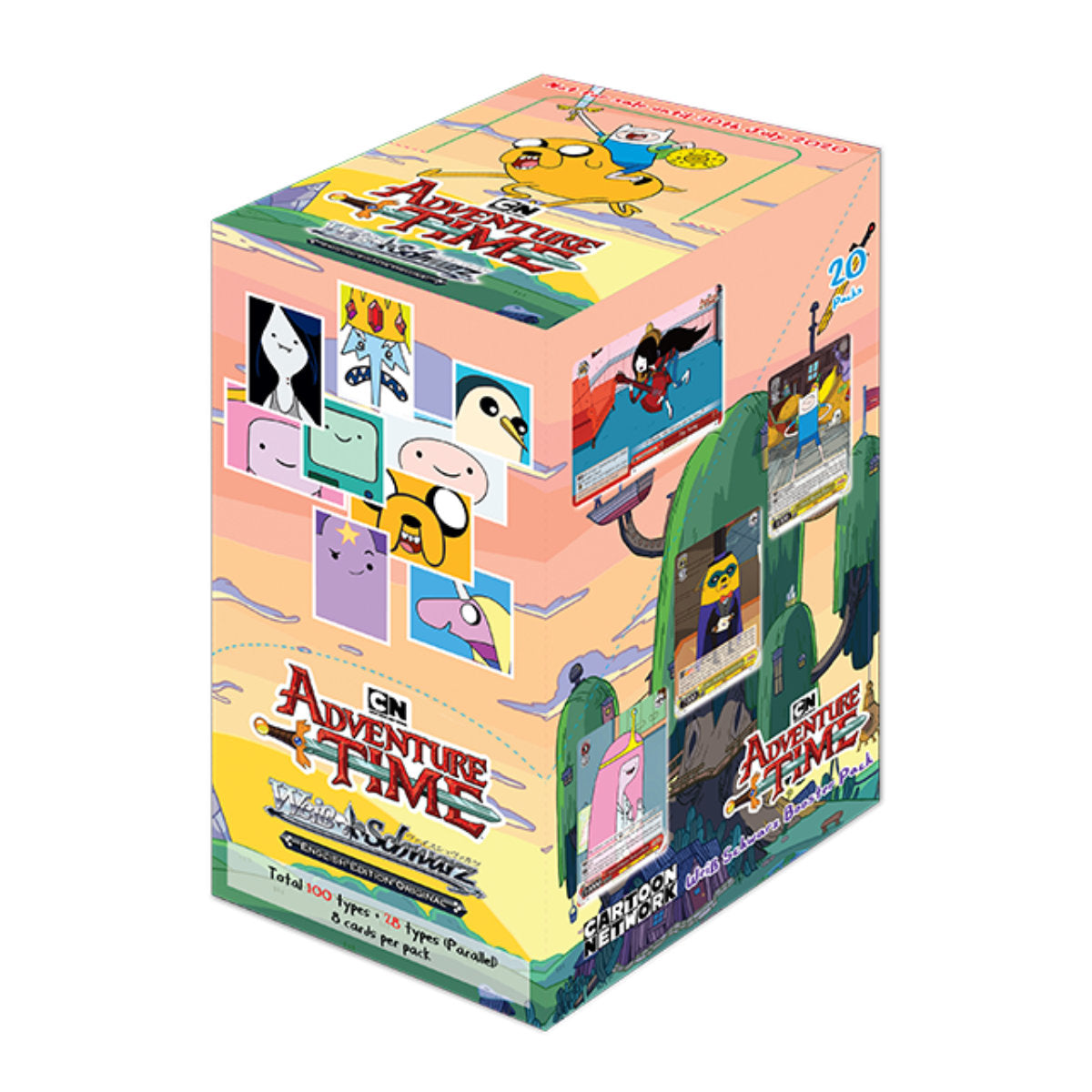 Weiss Schwarz Adventure Time English Booster Box - Shop Tali Weiss Schwarz Adventure Time English Booster Box - Shop Tali