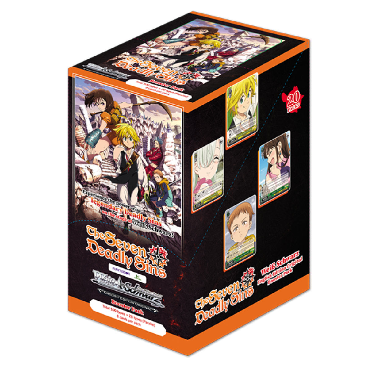 Weiss Schwarz The Seven Deadly Sins English Booster Box