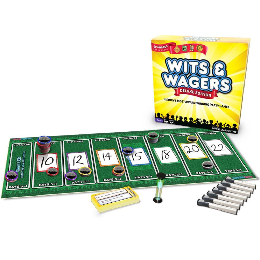 Wits and Wagers Deluxe Edition Board Game North Star Games